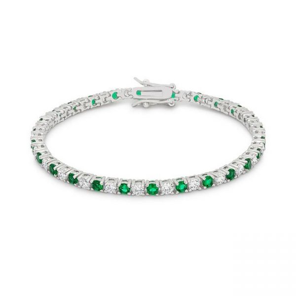 Evergreen Tennis Bracelet