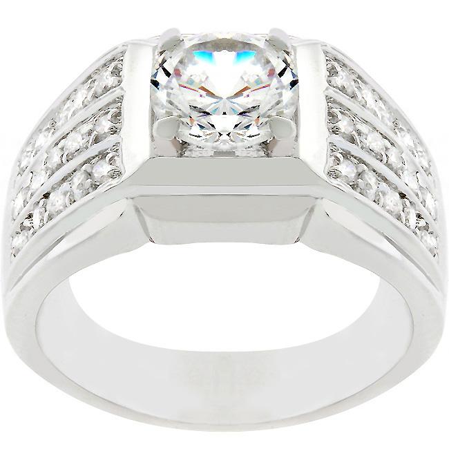 Rock Solid Cubic Zirconia Ring